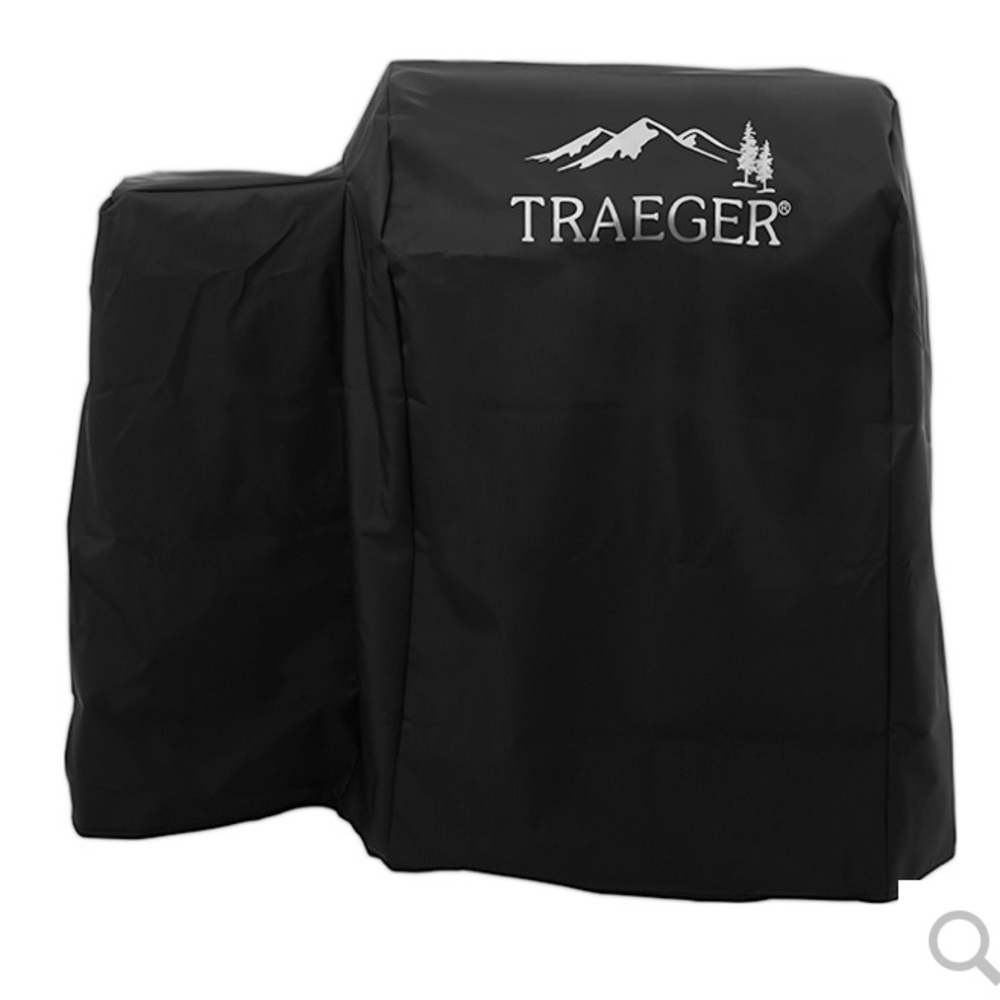 Traeger Full Length Grill Cover - For Use With Tailgater 20 Pellet Grill - Black